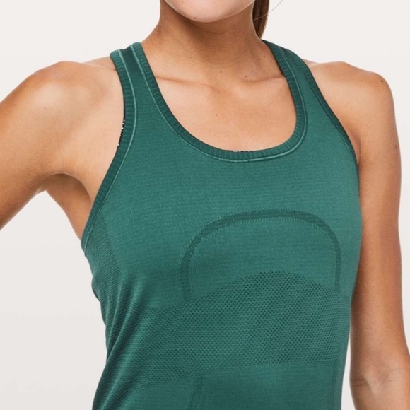 lululemon athletica Tops - Lululemon Swiftly tech tank top Jasper green